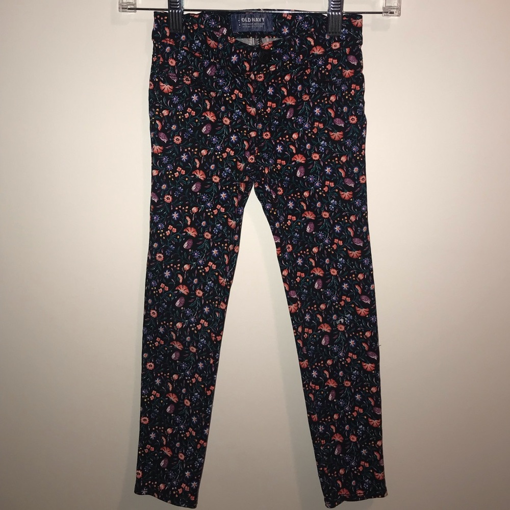 Old Navy Girl’s Floral Rockstar Jeggings